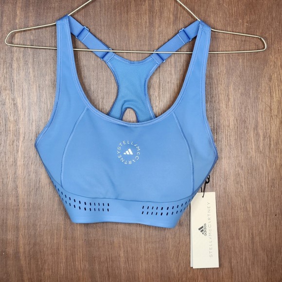 Adidas by Stella McCartney Cutout Neoprene Athletic Sports Bra Size 30B - Picture 3 of 9